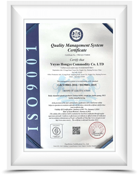 ISO 9001 Certification