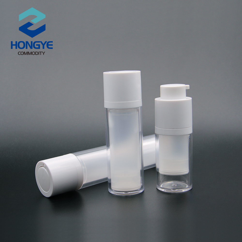 15 30 50ml AS PP Rotation Airless Lotion Bottle