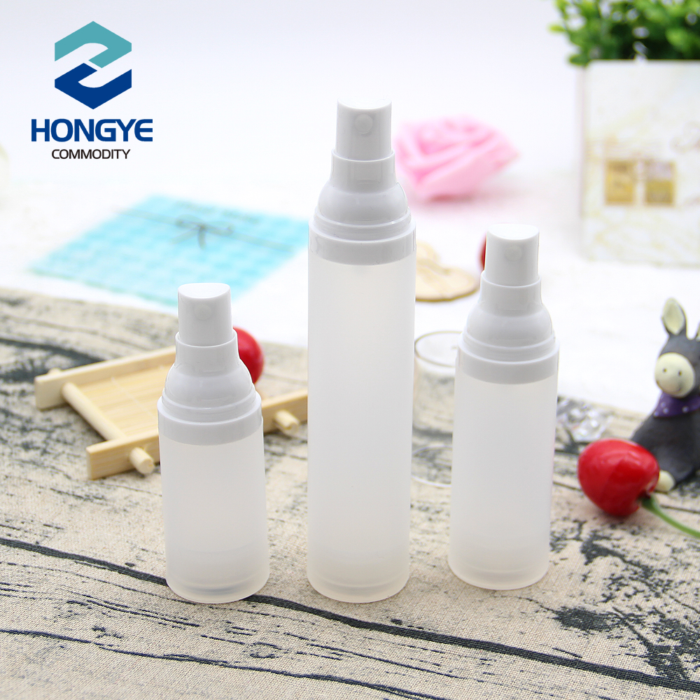 20 30 50ml PP Transparent Airless Spray Bottle