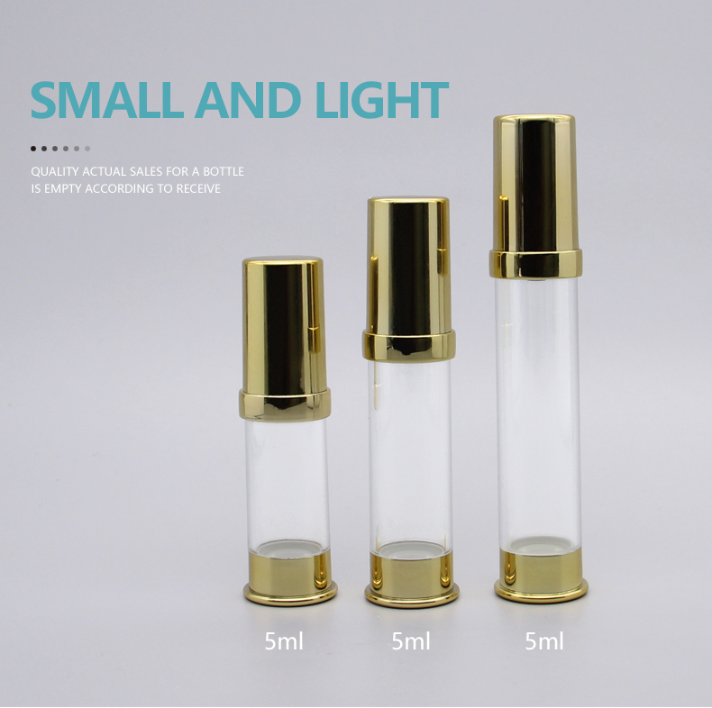 5 10 15ml Airless Lotion Bottle