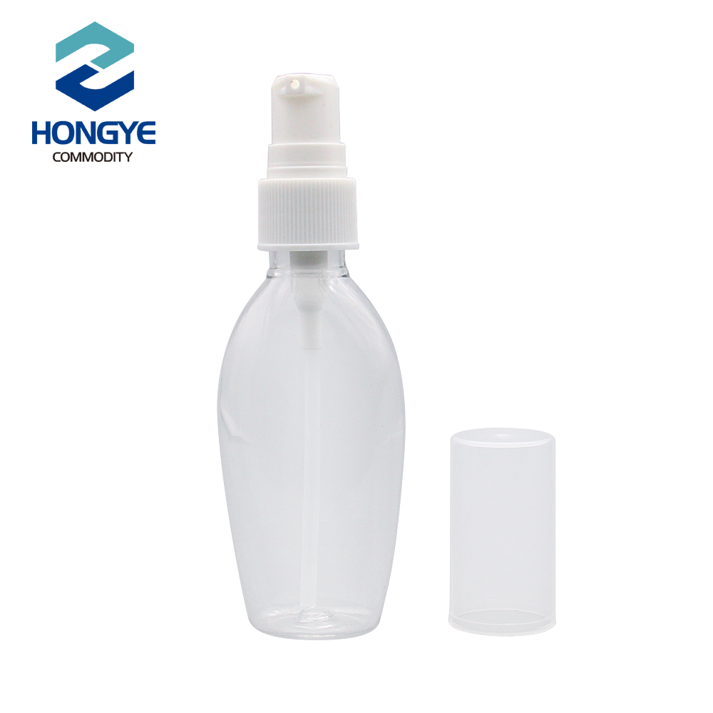 50ml PET Bottle With Cream Pump HY50K view 3