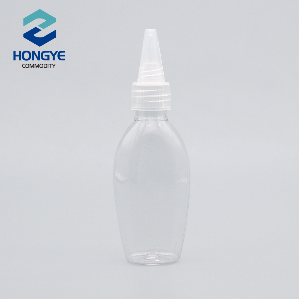 50ml PET Bottle With Nozzle Cap HY50K view 2