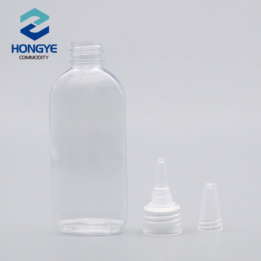 80ml PET Bottle With Nozzle Cap HY80C view 3