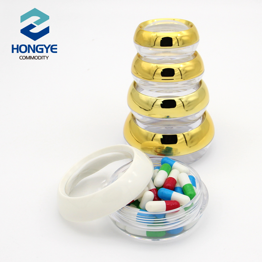 10g 20g 30g 50g Cosmetic Capsule Cream Jar