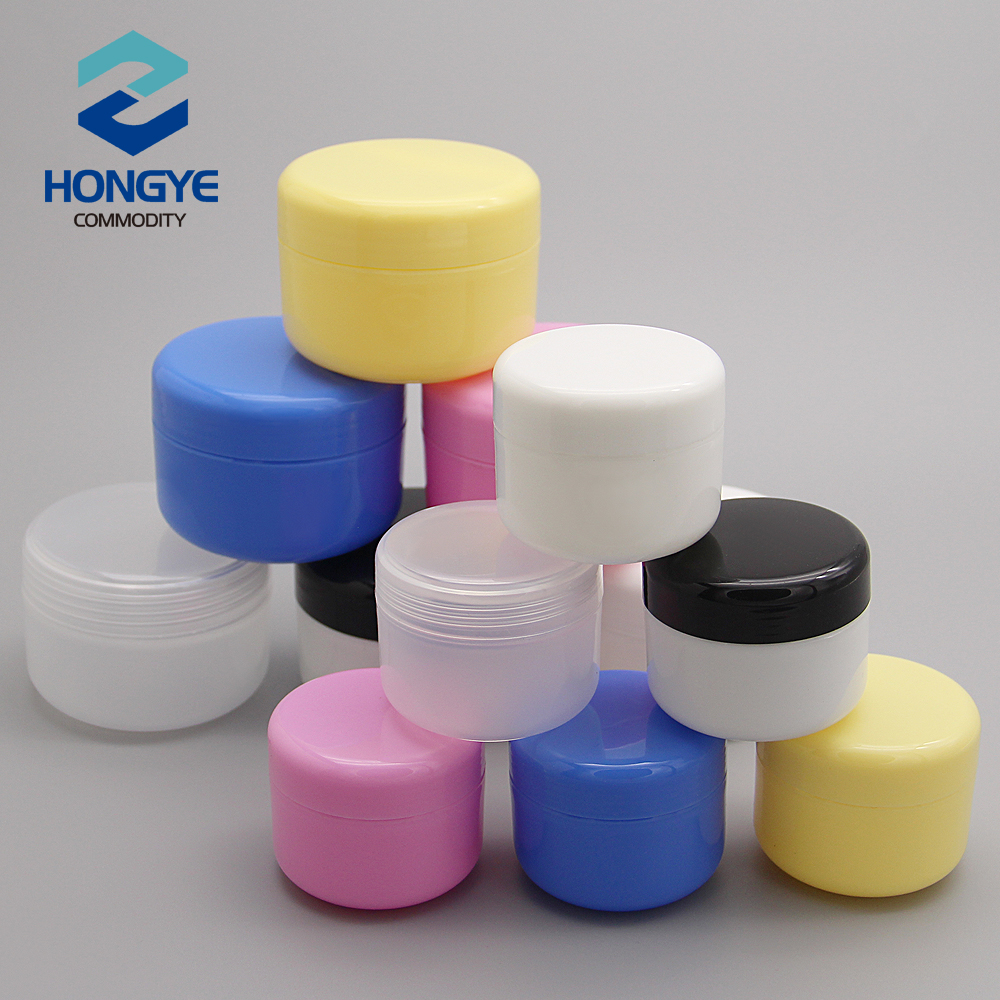 50g 100g PP Cosmetic Cream Jar With PP Cap view 2