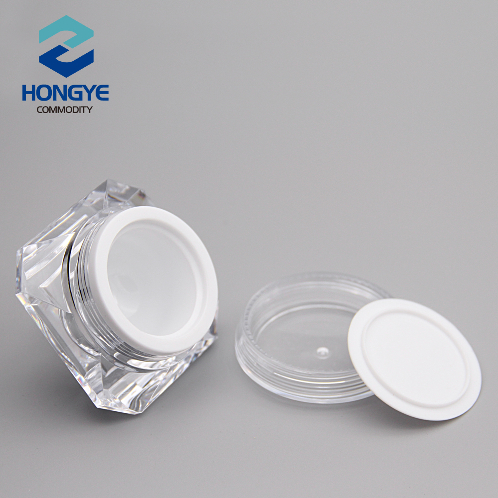 5g 10g 15g Diamond Cream Jar view 2