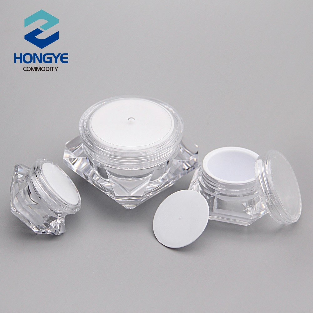 Diamond Cream Jar