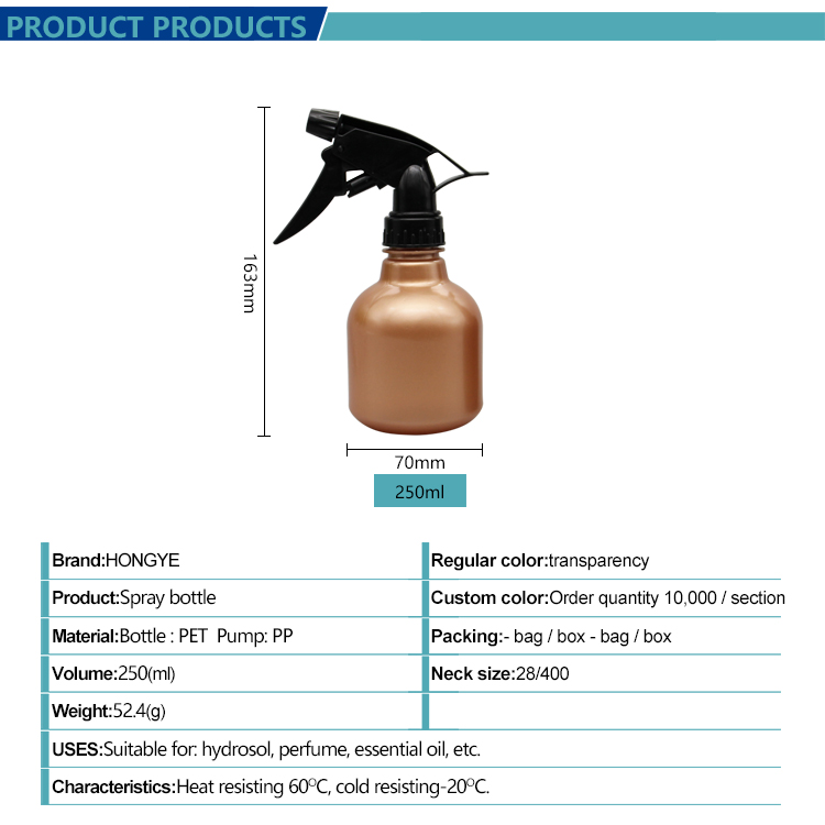 250ml PET Garden Spray Bottle C view 2